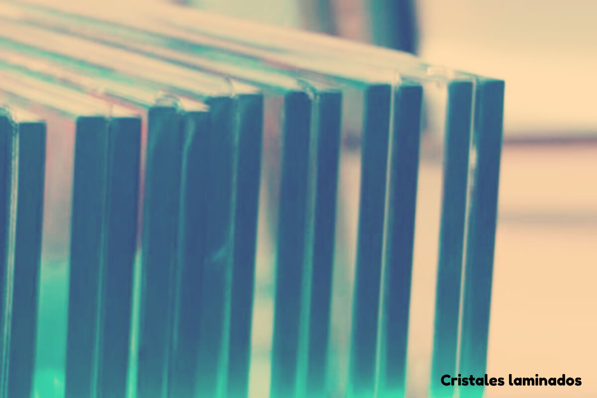 Cristales laminadas para seguridad de ventanas correderas